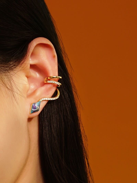 Dancing golden snake