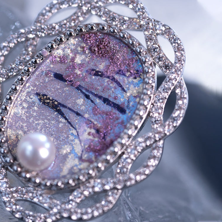 Dream in galaxy - Dream weaving necklace